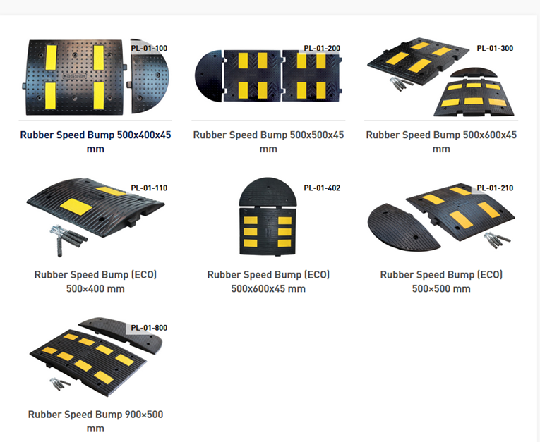 Rubber Speed Bump